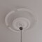 Ekena Millwork 47-in. OD x 40 1/2-in. ID Ceiling Ring with 24-in. OD Ceiling Medallion Diane Accent Kit CRM47DT24DI - alternate 9